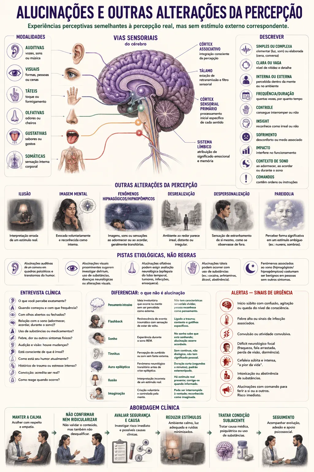Amostra — Alucinações e Outras Alterações da Percepção
